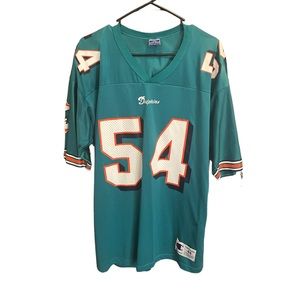 Vintage 90's Champion Miami Dolphins Zach Thomas Jersey